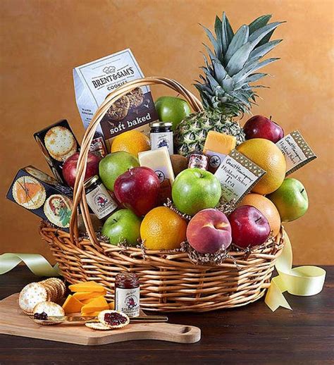 Deluxe Fruit And Gourmet Basket 148645