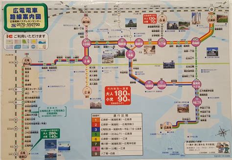 広島 電車 路線 図