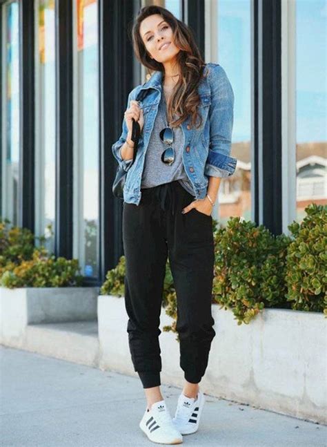 Atuendos Elegantes Y C Modos Con Joggers Para Mujeres De Nueva Mujer