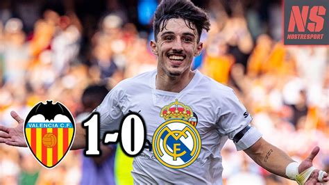 Valencia Real Madrid An Lisis Del Partido Youtube