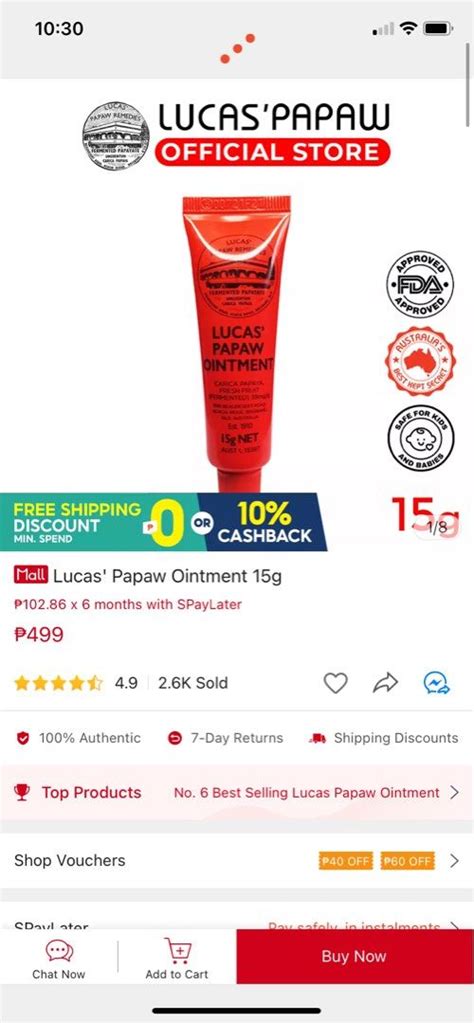 Lucas Papaw Ointment G On Carousell