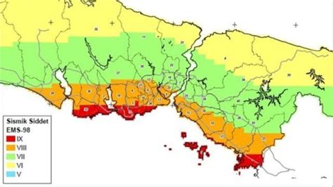 Kartal Pendik Ve Tuzla Deprem Riski Ve Dayan Kl L K Haritas Kartal