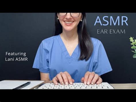 ASMR Ear Exam Ear Cleaning Hearing Test L Soft Spoken Personal