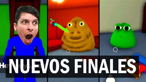 Todos Los Finales De La Venganza De Pou Roblox Secretos Bou S