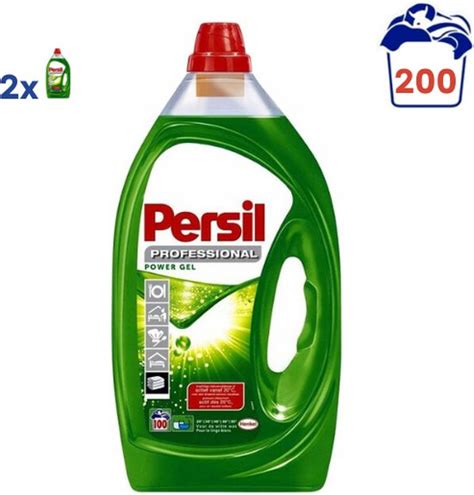 Persil Power Gel Vloeibaar Wasmiddel 2 X 5 L 200 Wasbeurten Bol