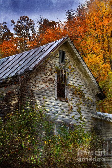 Old Abandoned House In Fall Photograph By Jill Battaglia Fine Art America