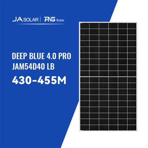 Ja Solar Panel N Type Solar Panels 430w 435w 440w 445w 450w 455w Bifacial Double Glass Solar Pv