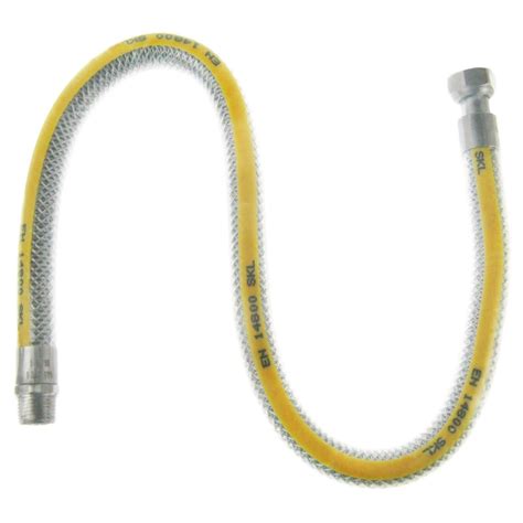 Bsp Male X Female Flexible Coated Gas Hob Cooker Connecting Hose