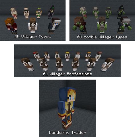 Omnix Girl Villagers Minecraft Resource Pack