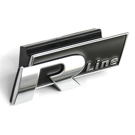 Original VW T Roc R Line Schriftzug vorne Kühlergrill Emblem Logo chrom