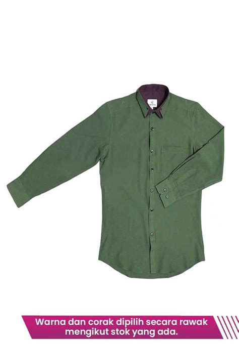 Men S Long Sleeves Shirt Baju Kemeja Lelaki Lengan Panjang Ehari