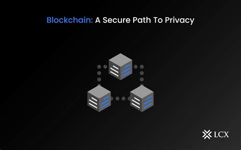 Blockchain A Secure Path To Privacy Lcx