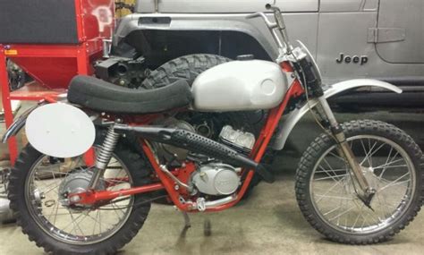 1972 HODAKA WOMBAT 125 90 RESTORE POWDERCOATED FRAME CLEAN