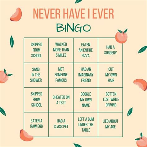 Bingo Template Instagram