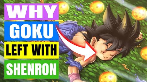 Why Goku Left With Shenron In Dragon Ball GT EXPLAINED YouTube