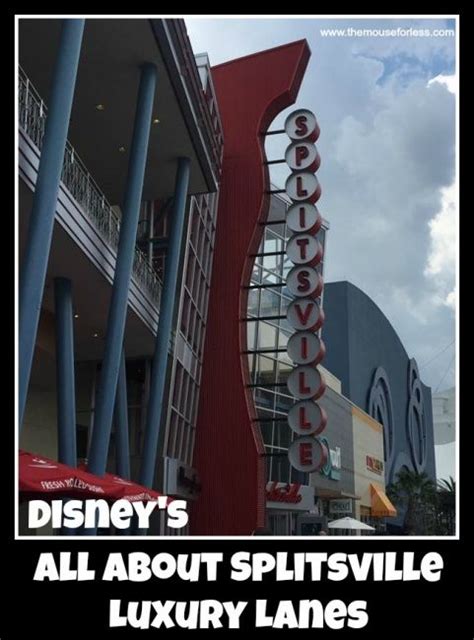 Splitsville Luxury Lanes Disney Springs At Walt Disney World Disney