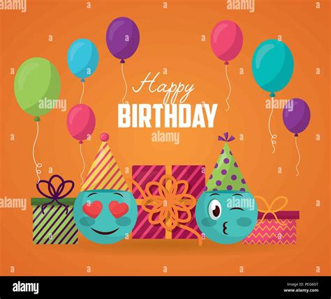 Happy Birthday Card Stock Vector Image And Art Alamy