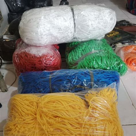 Jual Jaring Gawang Futsal 2 Lembar Uk 2 M X 3 M Tali 3 Mili Shopee