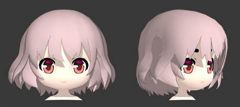 Wip Sd Character 3d Model By Hitsuki23 On Deviantart