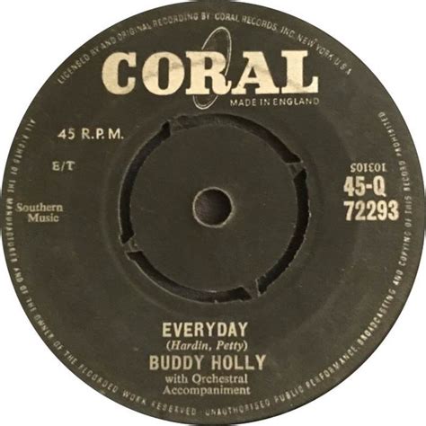 Buddy Holly - Everyday / Peggy Sue (1957, Vinyl) | Discogs