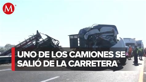 Choque Entre Camiones Deja Seis Fallecidos En Autopista Mexiquense