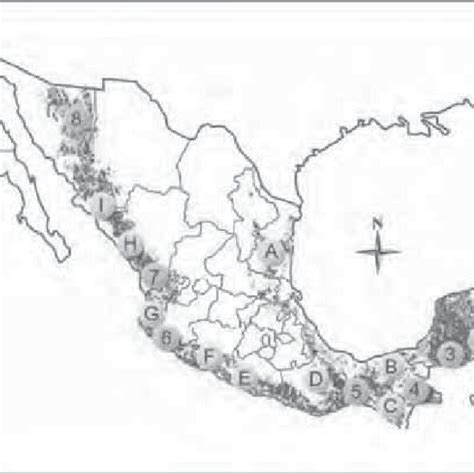 Áreas prioritarias para la protección del jaguar en México para el