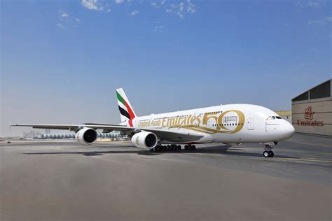 Emirates Rolls Out Custom Liveries To Mark The Uaes 50th Anniversary