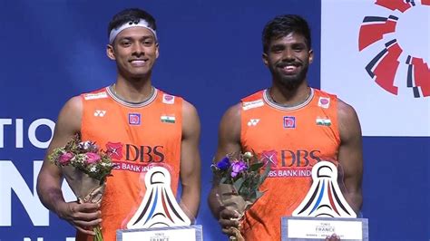 French Open Super 750 Satwiksairaj Rankireddy Chirag Shetty Win Men