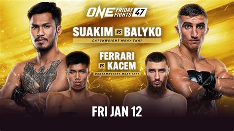 Live In Hd One Friday Fights Kongthoranee Vs Mazoriev One