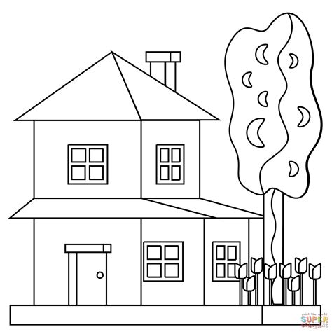 Introducir 198 Imagen Coloriage Maison à Imprimer Vn