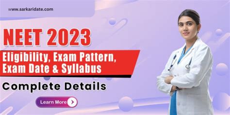 NEET 2023 Exam Date: Everything You Need to Know - Sarkari Date