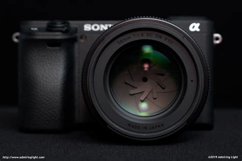 Review Sigma 56mm F 1 4 Dc Dn Contemporary Sony E Mount Admiring Light