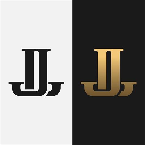 Premium Vector Monogram Letter J L JL LJ Logo Design Template