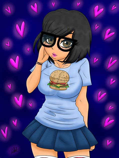 Tina Belcher By Katkathasahathat On Deviantart