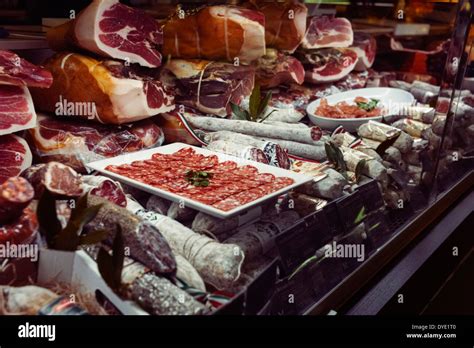 Italian Meats Hi Res Stock Photography And Images Alamy