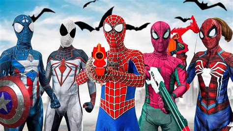 TEAM SPIDER MAN In REAL LIFE 336 Marvel S Spider Man 2 NAPOLEON