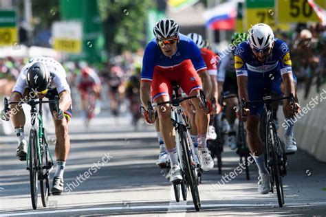 French Rider Arnaud Demare Groupamafdj Team Editorial Stock Photo