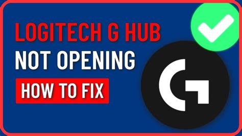 How To Fix Logitech G Hub Not Opening Or Not Working Youtube