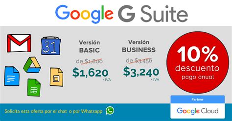 De Descuento En Gsuite Basic Y Business