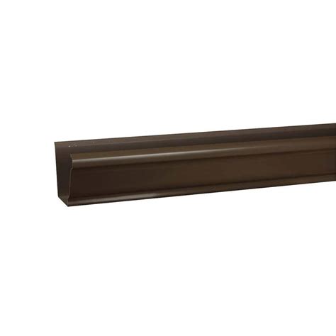 Amerimax Home Products In X Ft K Style Terra Bronze Aluminum