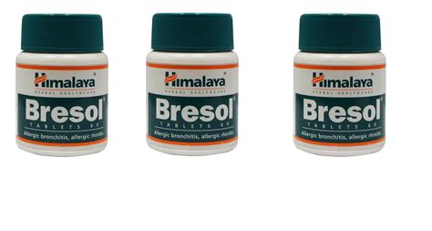 Himalaya Bresol Tablet (Pack Of 3)