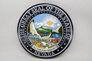 Nevada State Seal Plaque – Scalecraft