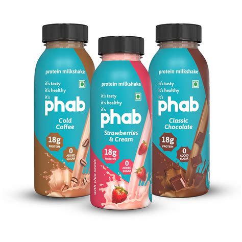 Buy Phab Protein Milkshakes With G Protein No Added Sugar Gluten