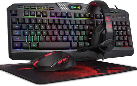 Redragon WAVEIMPACT 4in1 Gaming Combo Kit S103 Gaming Combo Hawthorn