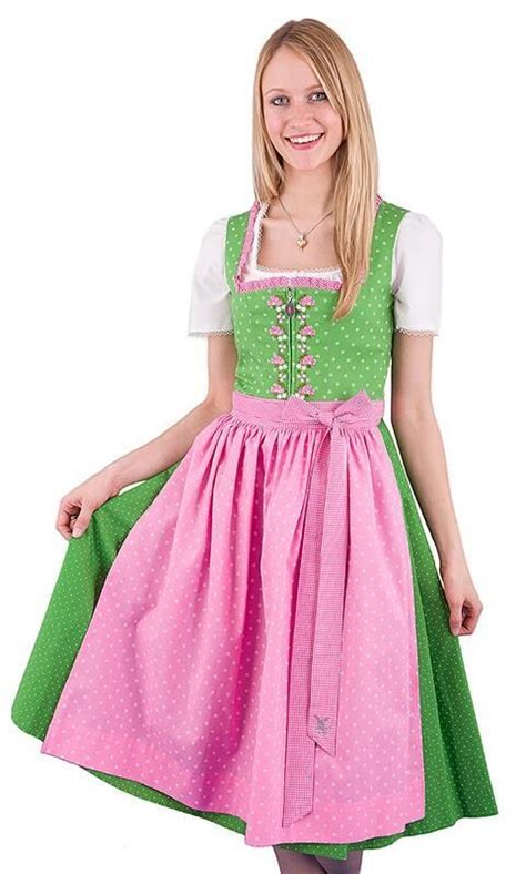 Midi Dirndl Kirchdorf Gr N Rosa Online Kaufen Rohn Moden De