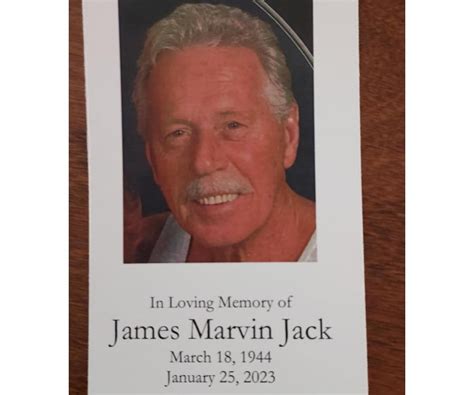 James Jack Obituary 1944 2023 Elkton Md Cecil Whig