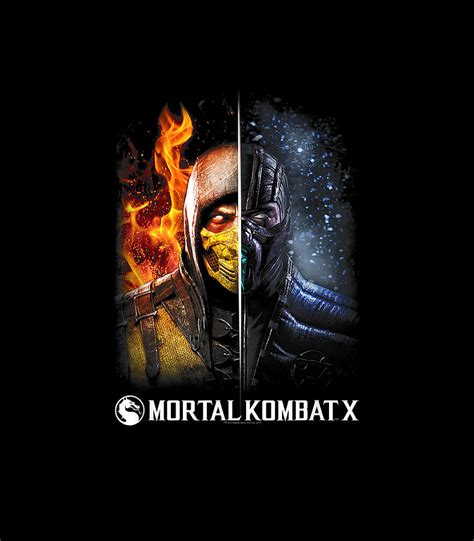 Mortal Kombat X Fire And Ice Digital Art By Toni Ce Fine Art America