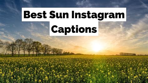 150 Sun Captions For Instagram To Brighten Up Your Day