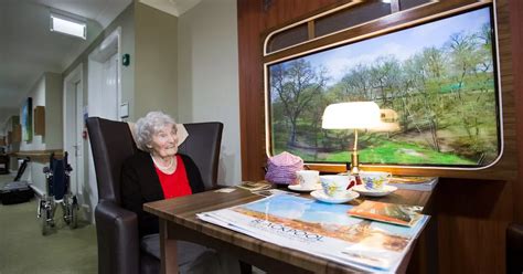 Care home takes dementia patients on walk down memory lane with ...