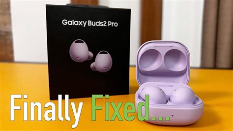 Samsung Galaxy Buds 2 Pro Review Finally Fixed It Youtube